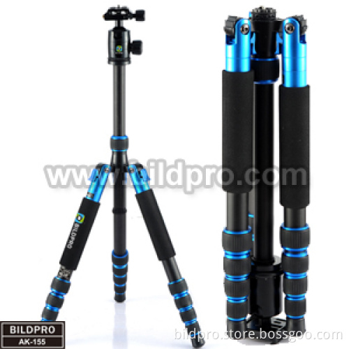 blue color camera tripod AK-155